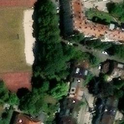 Sand Volleyball Court — aerial view