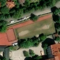 Volleyball Court — aerial view