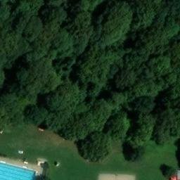 Sand Volleyball Court — aerial view