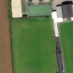 Sand Volleyball Court — aerial view