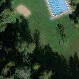 Sand Volleyball Court, Triberg im Schwarzwald — aerial view