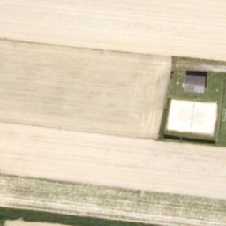 Sand Volleyball Court — aerial view