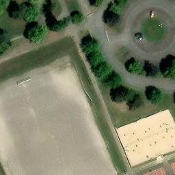 Volleyball Court — aerial view
