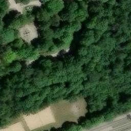 Sand Volleyball Court — aerial view