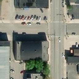 Thief River Falls Auditorium — aerial view