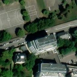 Volleyball Court — aerial view