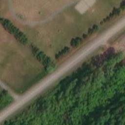 Notre-Dame-des-Neiges Beach Volleyball Court — aerial view