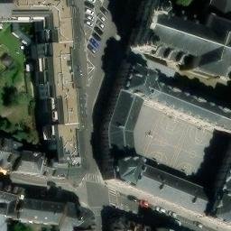 Volleyball Court — aerial view