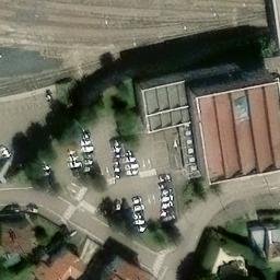 Gymnase Jean Masson — aerial view