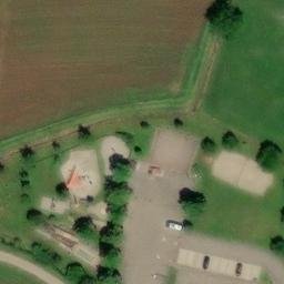 Sand Volleyball Court, Sexau — aerial view