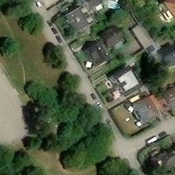 Grass Volleyball Court — aerial view