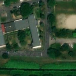 Sand Volleyball Court — aerial view