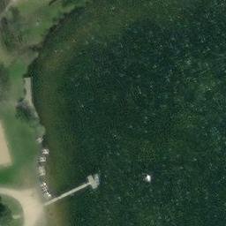 Sand Volleyball Court — aerial view