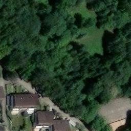 Sand Volleyball Court — aerial view