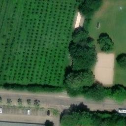 Sand Volleyball Court, Denzlingen — aerial view
