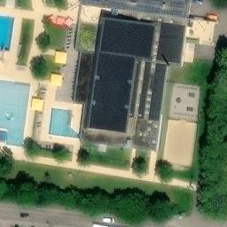 Denzlingen Beach Volleyball Court — aerial view