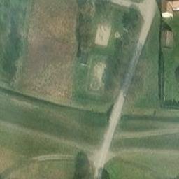 Sand Volleyball Court — aerial view
