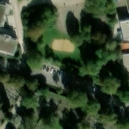 Spaichingen Beach Volleyball Court #1 — aerial view