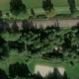 Sand Volleyball Court — aerial view