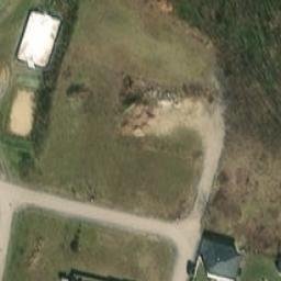 Sand Volleyball Court — aerial view