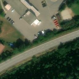 Furtwangen im Schwarzwald Beach Volleyball Court — aerial view