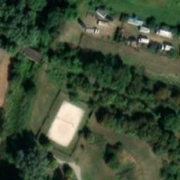 Volleyball Court — aerial view
