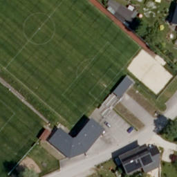 Beach Volleyball — aerial view