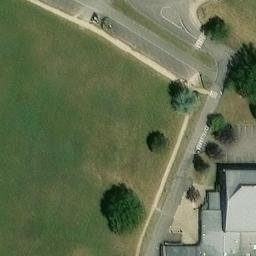 Volley Ball l'Huisserie — aerial view