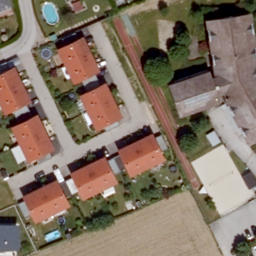 Volleyball Court — aerial view