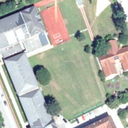 Volleyball Court — aerial view