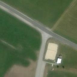 Sand Volleyball Court — aerial view