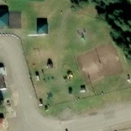 New Carlisle Beach Volleyball Court #1 — aerial view