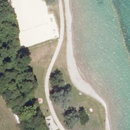 Volleyball Court — aerial view