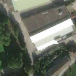 Sand Volleyball Court — aerial view