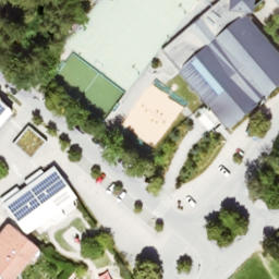 5 Volleyballplatz — aerial view