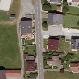 Sand Volleyball Court — aerial view