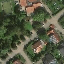 Ostrach Beach Volleyball Court #1 — aerial view