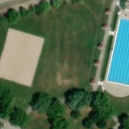 Strandröplabda — aerial view