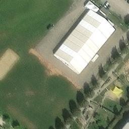 Sand Volleyball Court, Pfullendorf — aerial view