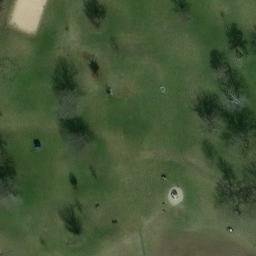 Sand Volleyball Court — aerial view