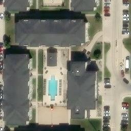 Grand Forks Beach Volleyball Court #1 — aerial view