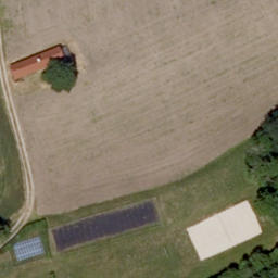 Beachvolleyballplatz Viechtwang — aerial view