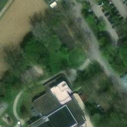 Sand Volleyball Court, Bad Krozingen — aerial view