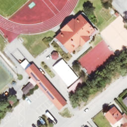 Beachvolleyball — aerial view