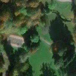 Sand Volleyball Court — aerial view