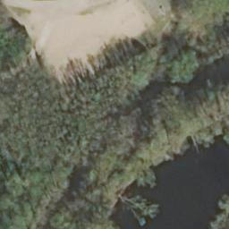 Sand Volleyball Court — aerial view