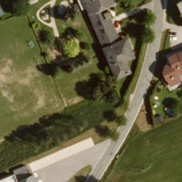 Volleyballplatz — aerial view