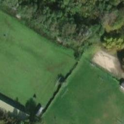 Sand Volleyball Court — aerial view
