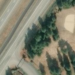 Kootenai County Beach Volleyball Court #2 — aerial view