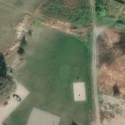 Chelan County Beach Volleyball Court #3 — aerial view